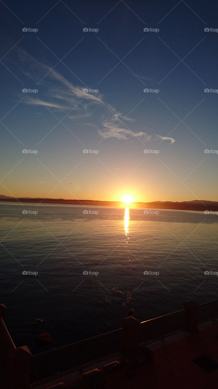 Monterey Bay, CA sunset