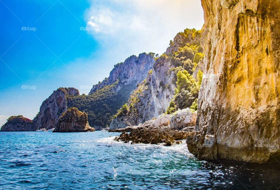 Capri Island, Sorronto