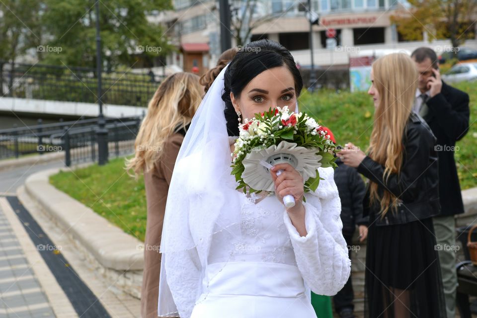 Woman, People, Wedding, Outdoors, Ceremony