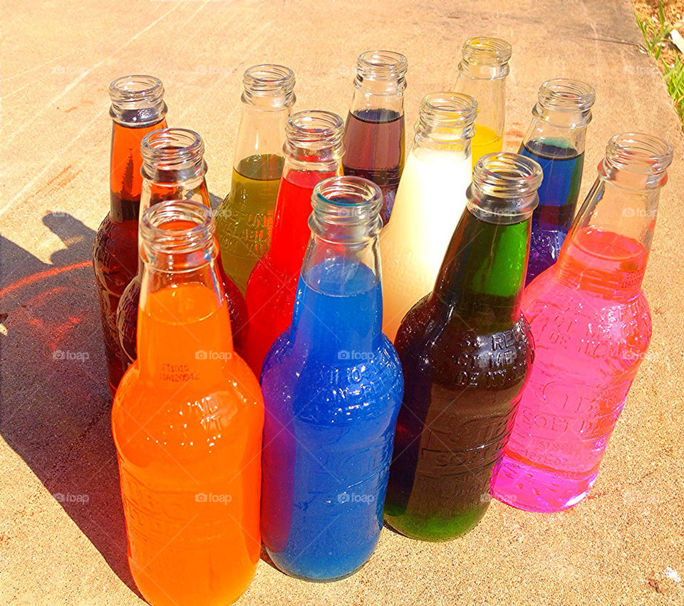 colors cold drink bottle by vickikl3