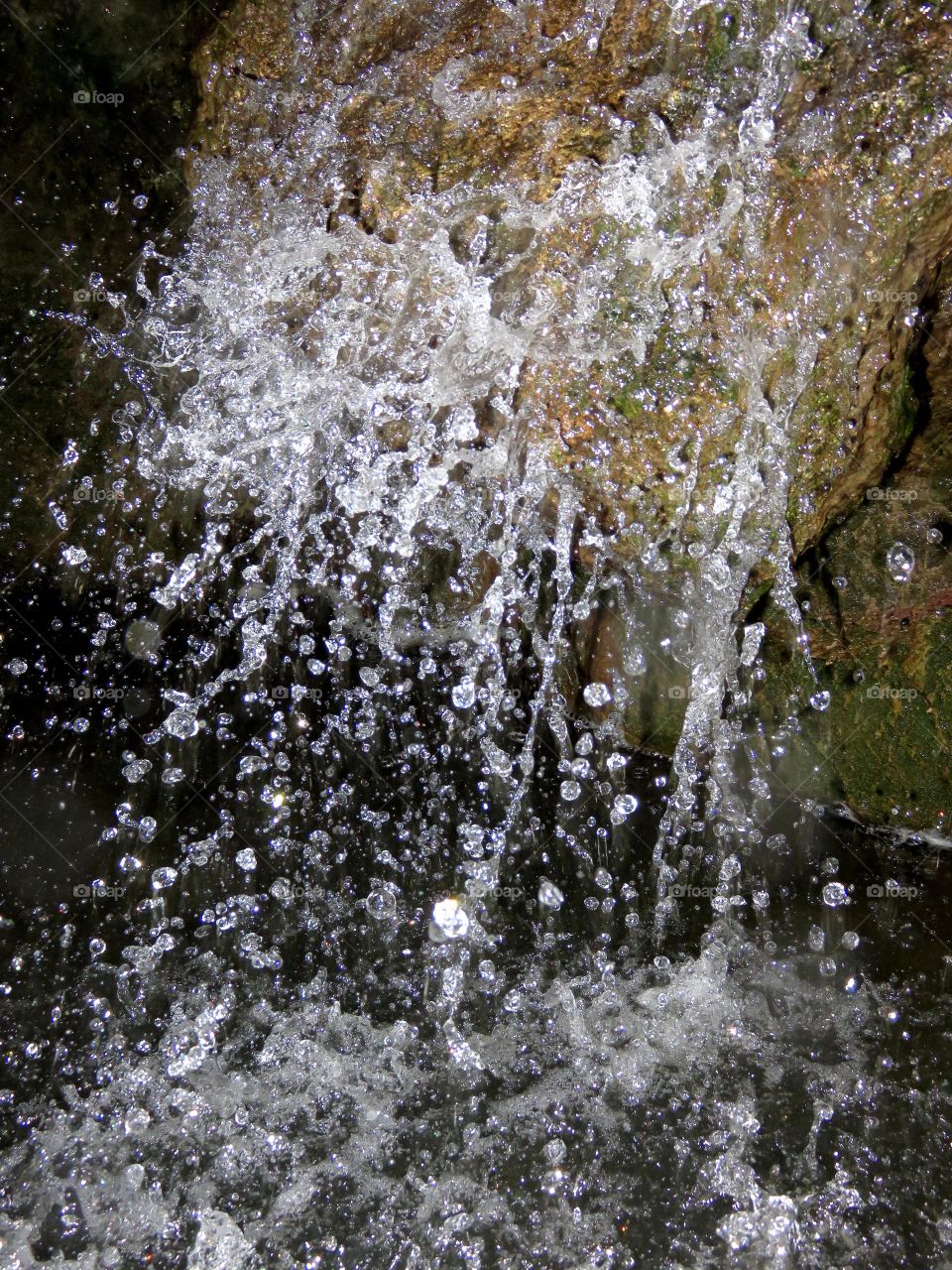 water splashing