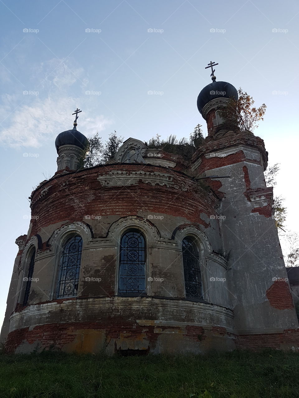 Destroyed church 