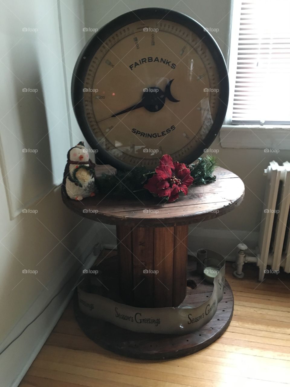 Antique Christmas scale