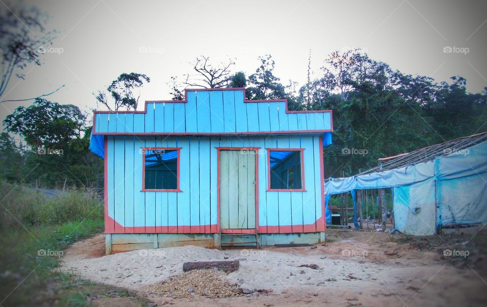 casa de tábua - board house