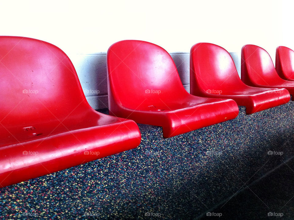 red style chairs plastic by king