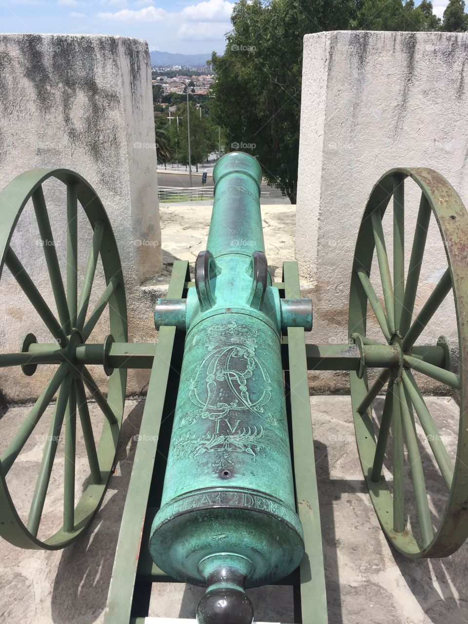 Bronze cannon