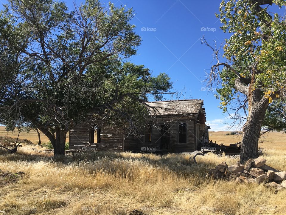 Abandoned building