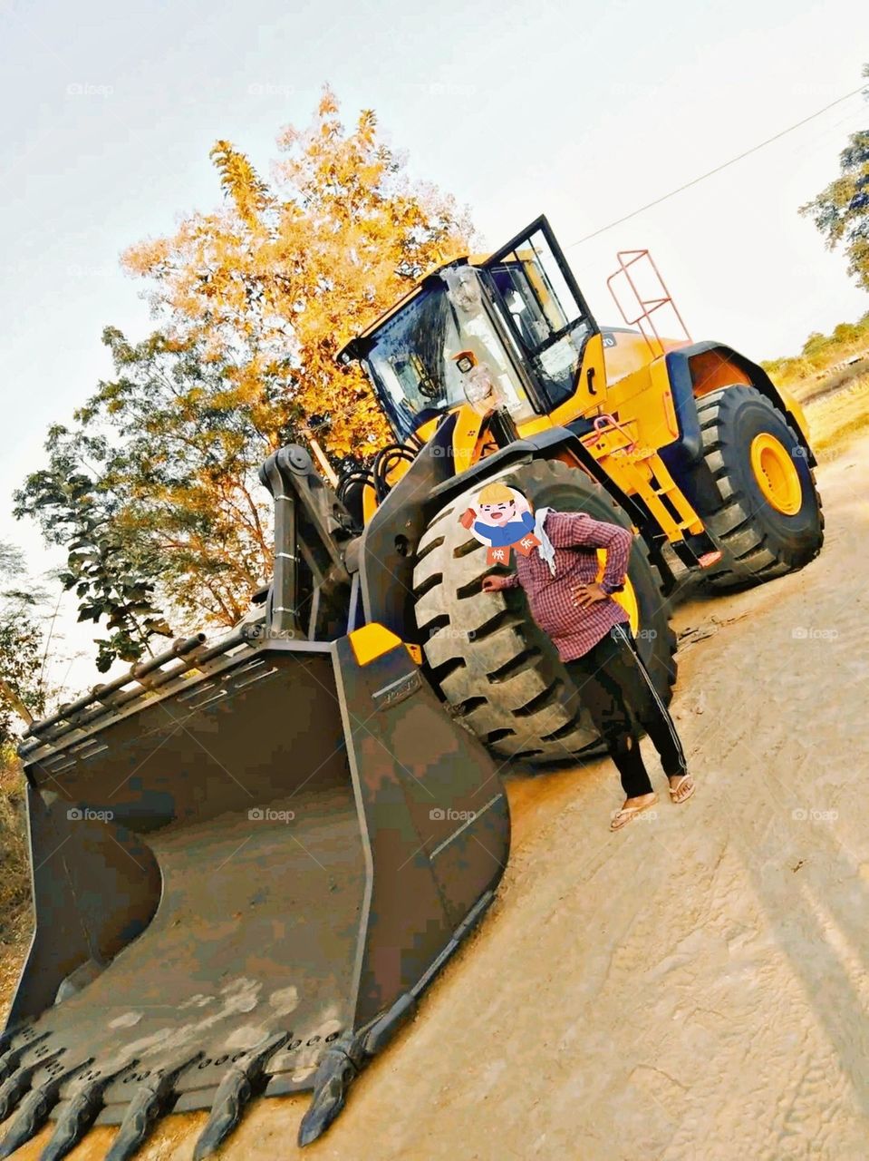 A most beautiful and attractive JCB machine.