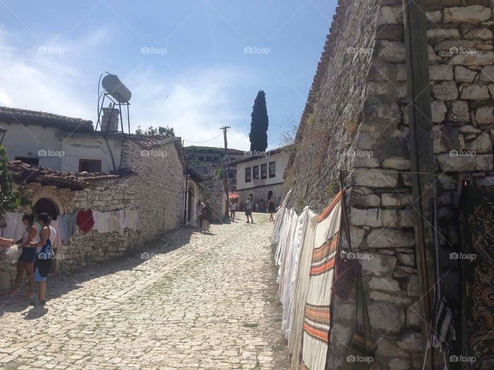 Castel City Berat Albania
