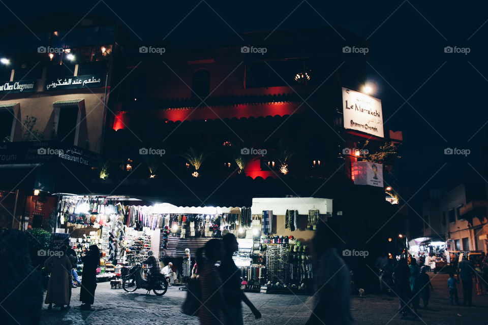 Marrakech by night