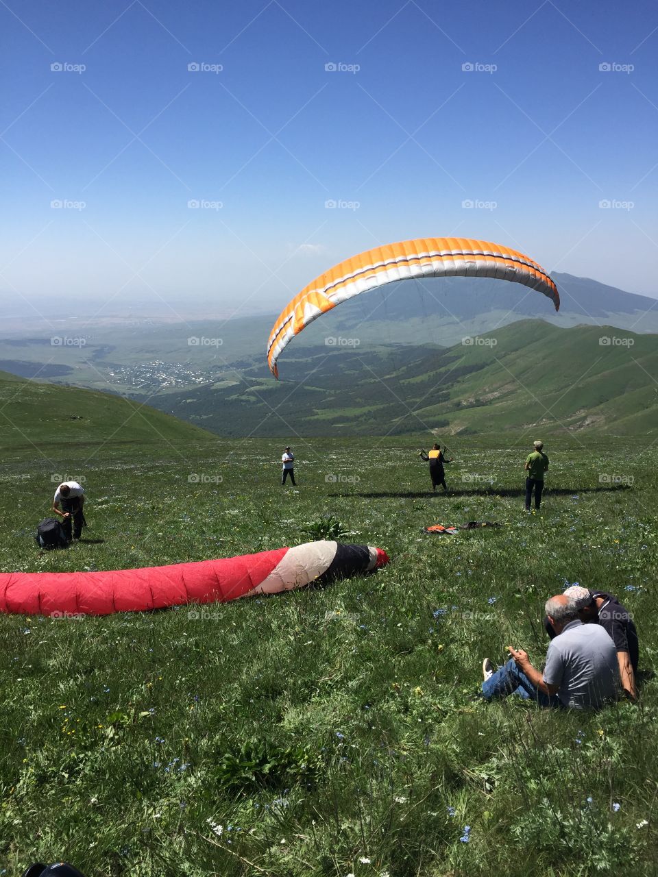 Paragliding 