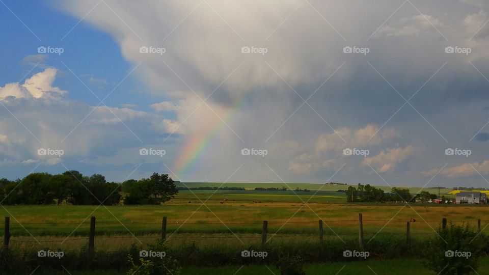 Sunday afternoon rainbow