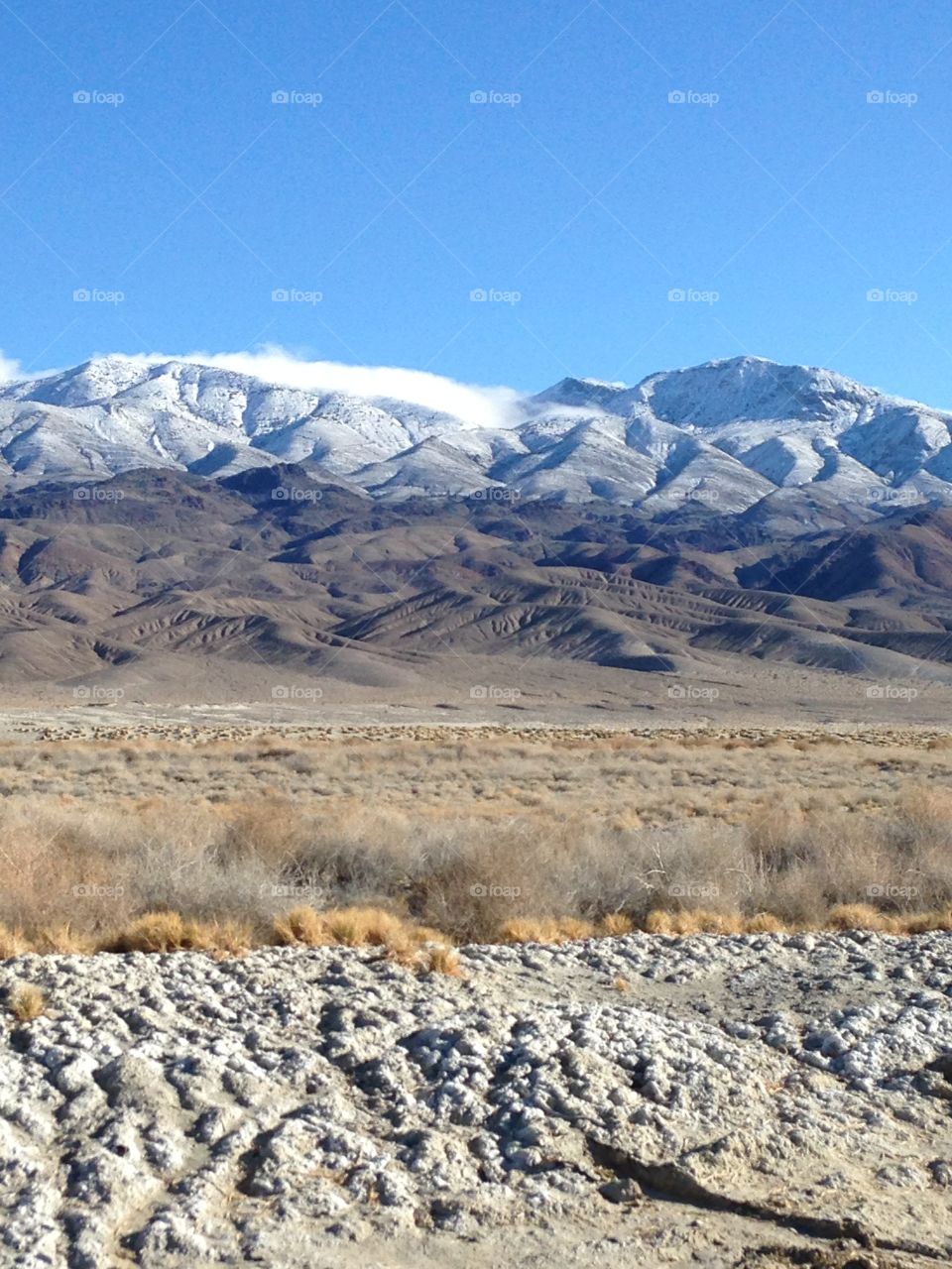 Thanksgiving snow on the Inyo