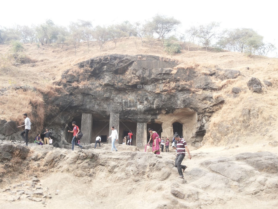 ancient cave of elephanta