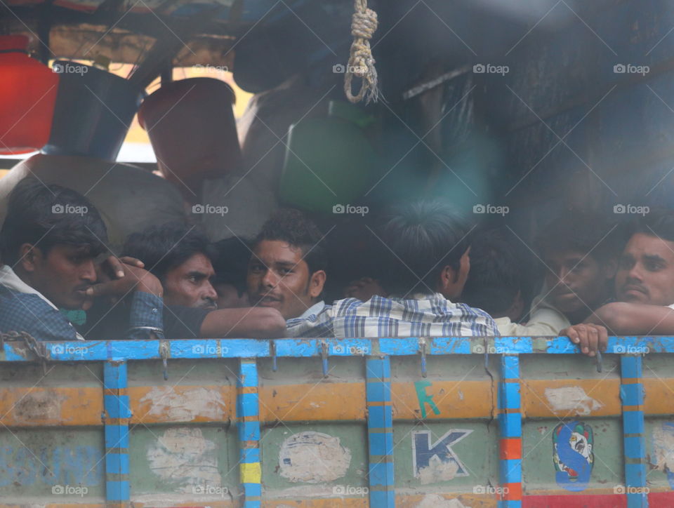 men after work transporting