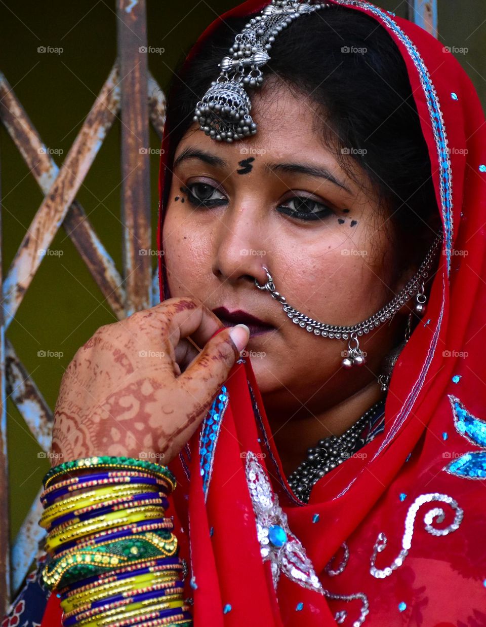 Rajasthani woman