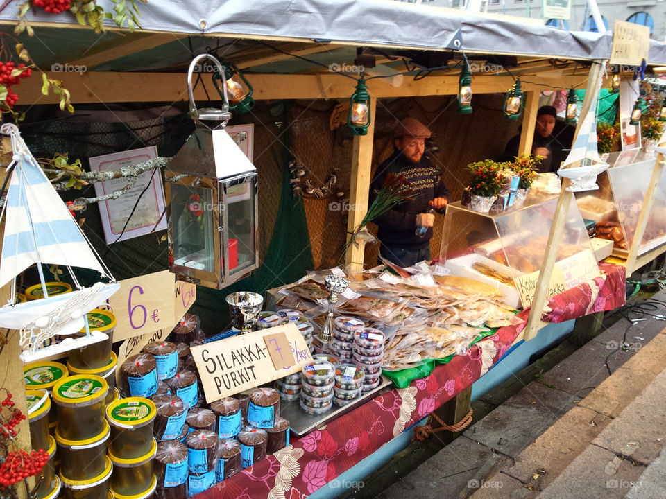 Fish vendors