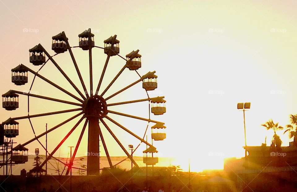 sunset wheel