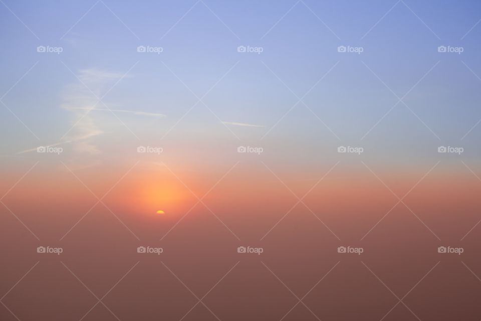 From a really foggy morning. Sunrise was so beautiful and colorful. When the sun came up, the fog was gone in notime.