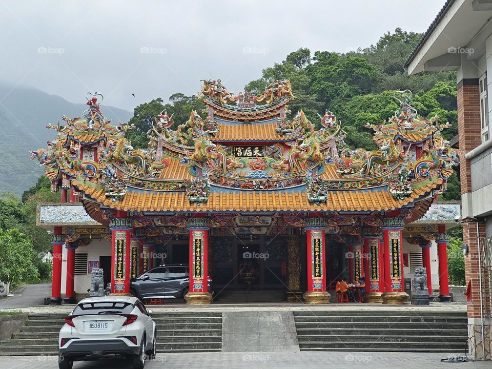 Front view of Tianhou Palace