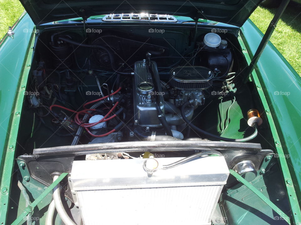 1973 MG MGB engine 