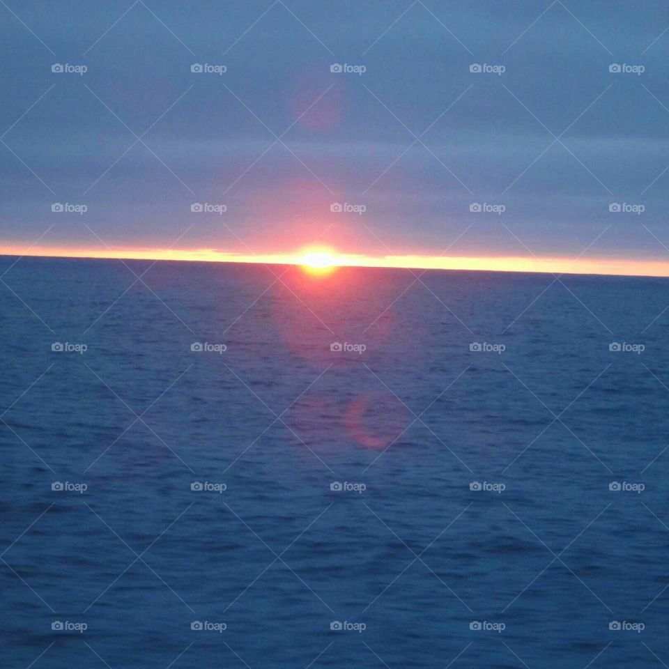 Mediterranean Sea sunrise