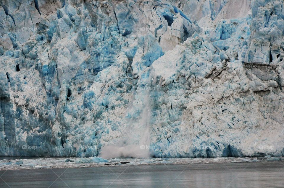 Glaciers calving