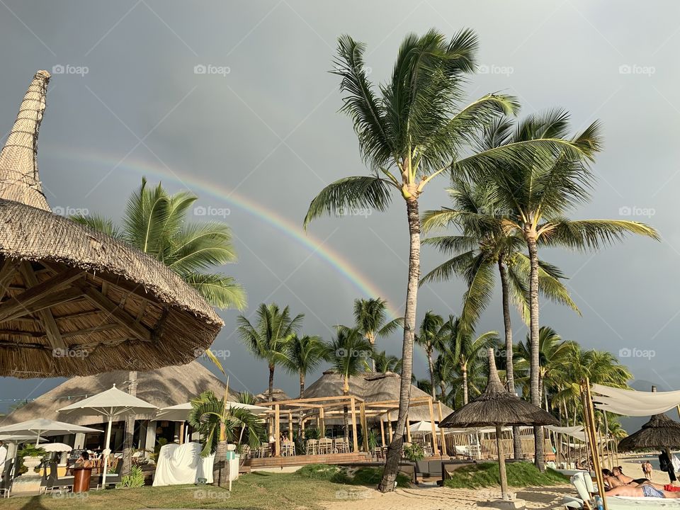 Rainbow in paradise 