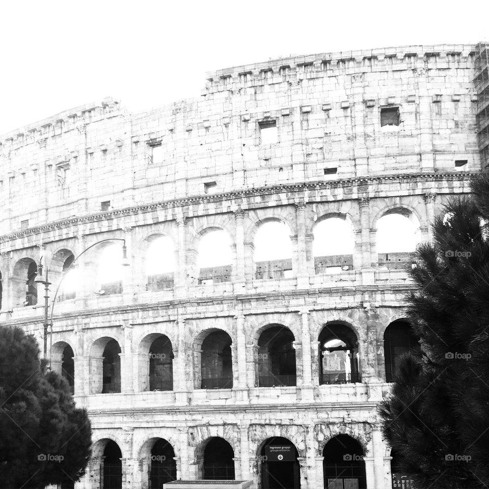 White Colosseum. Italy Thanks to Mr. Diego Della Valle