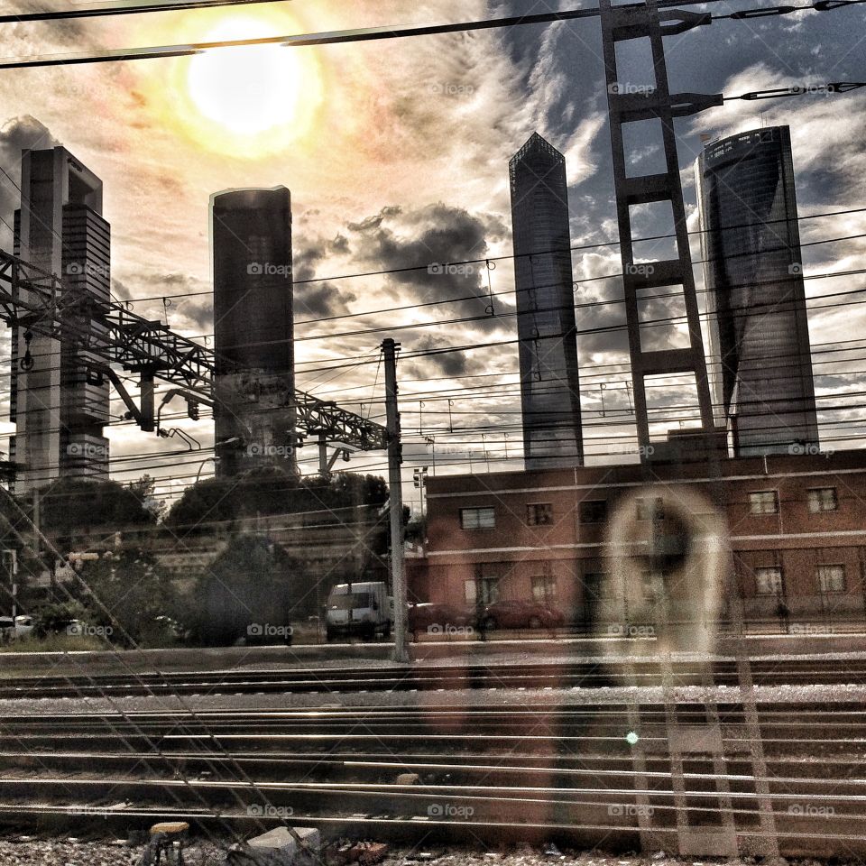 Railway, Train, Travel, Building, No Person