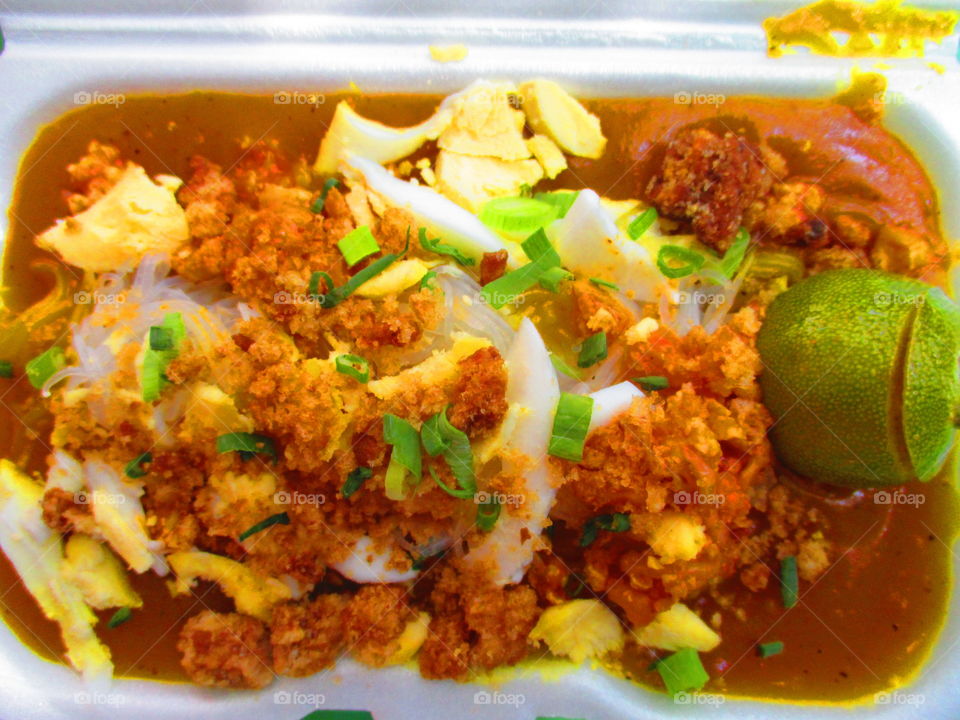 Filipino asian cuisine palabok