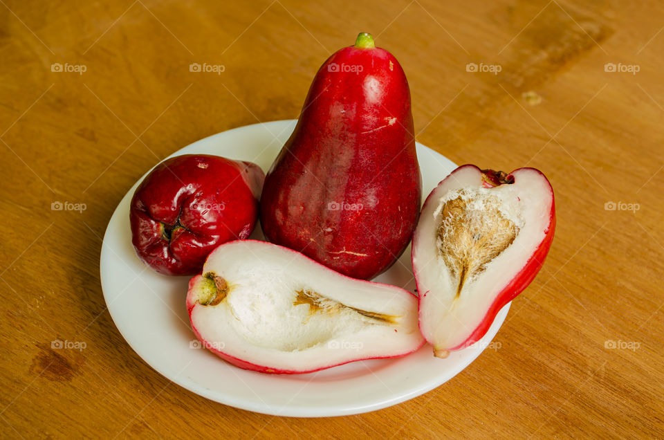 Otaheite Apples Whole And Cut