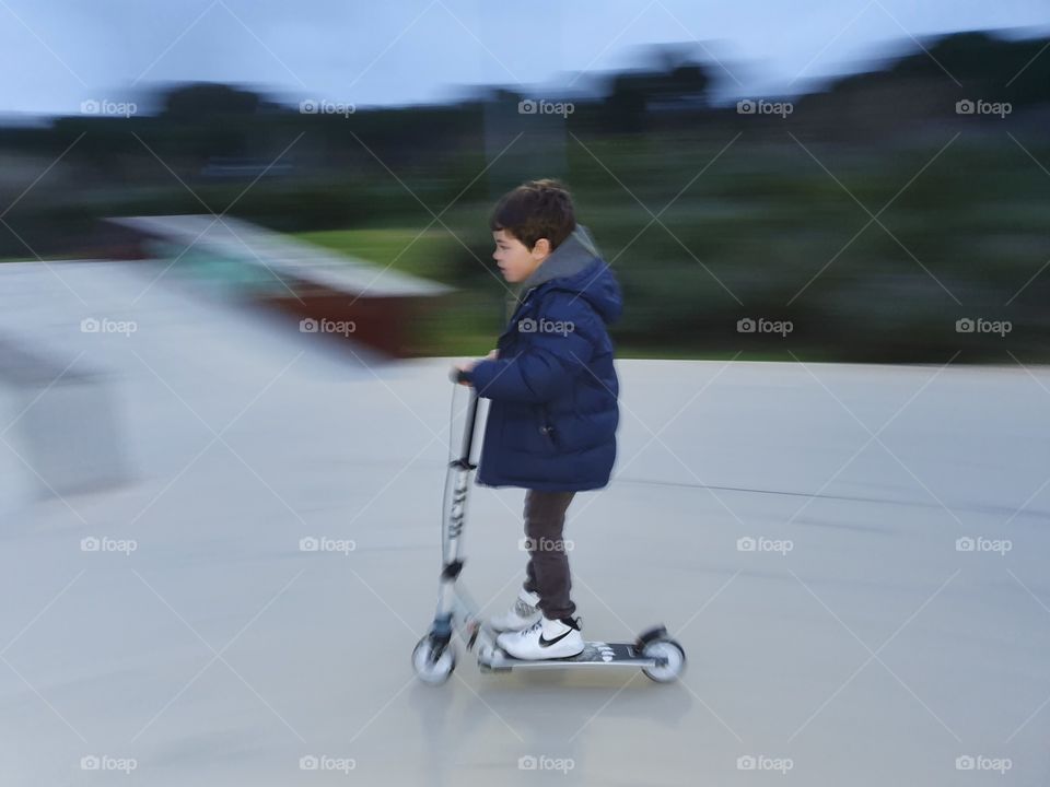 patin velocidad en circuito