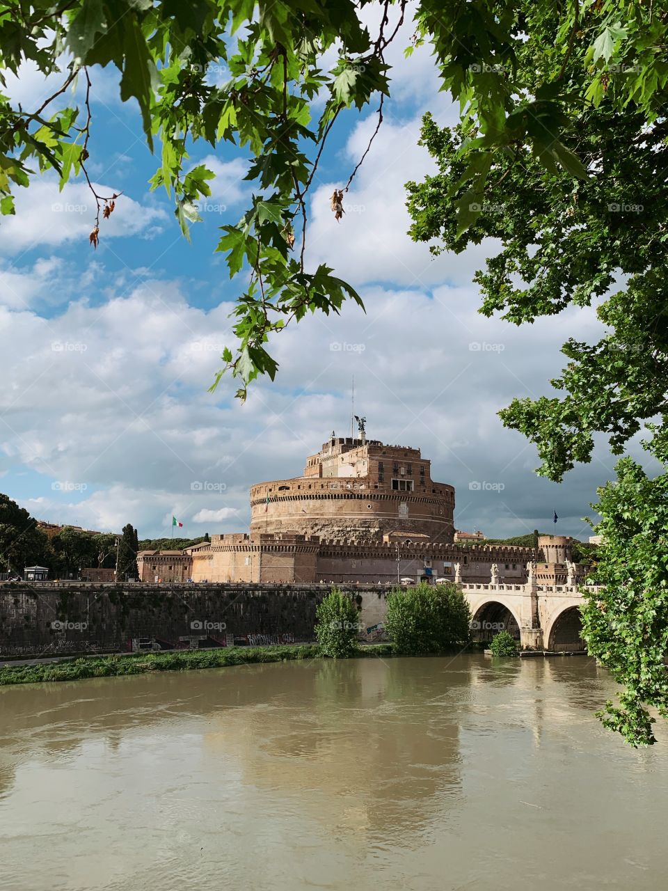 Castle of the Holy Angel (Castel Sant'Angelo). Rome, Italy