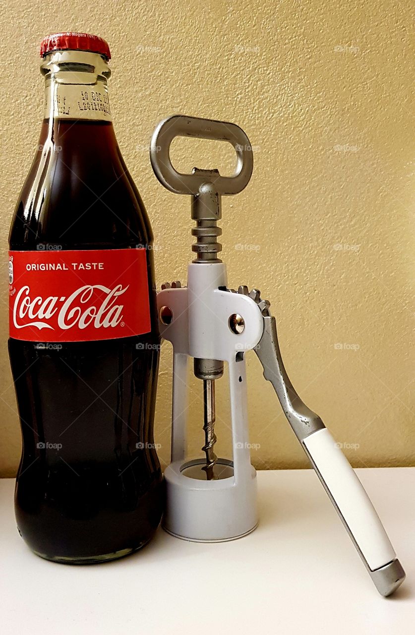 Now I uncork a coke