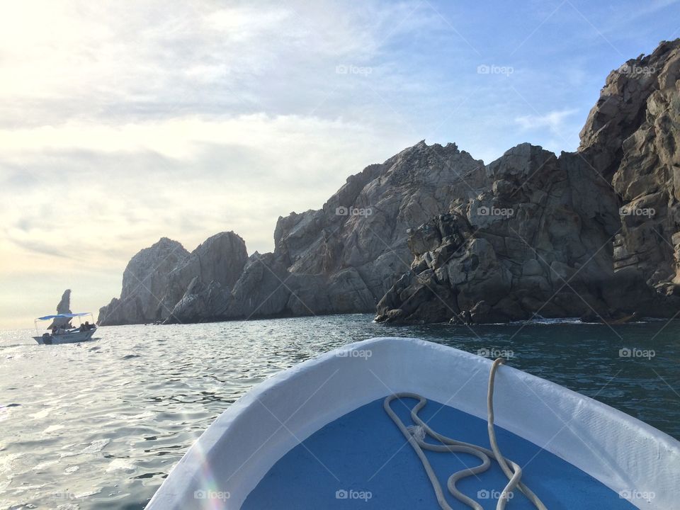 Boating Around Lover's Beach