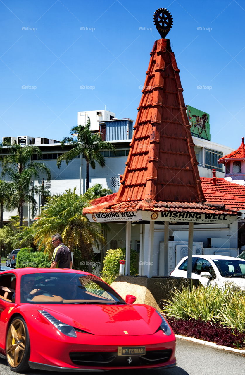 Wishing well in Perth Australia