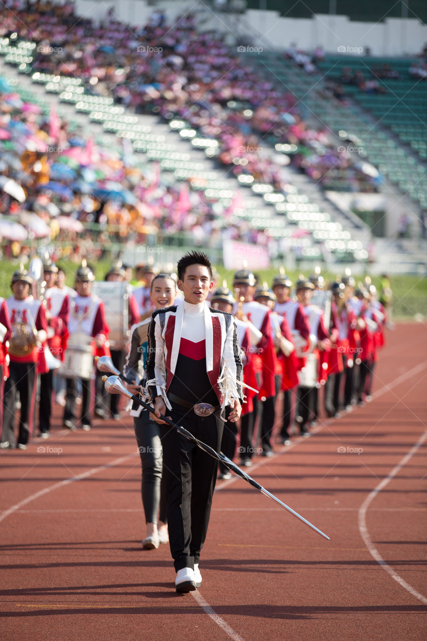 Drum major parade 