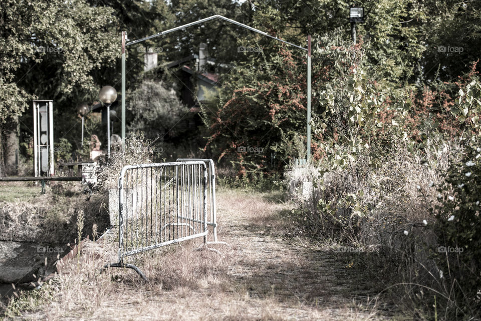 Greenland abandoned amusement park