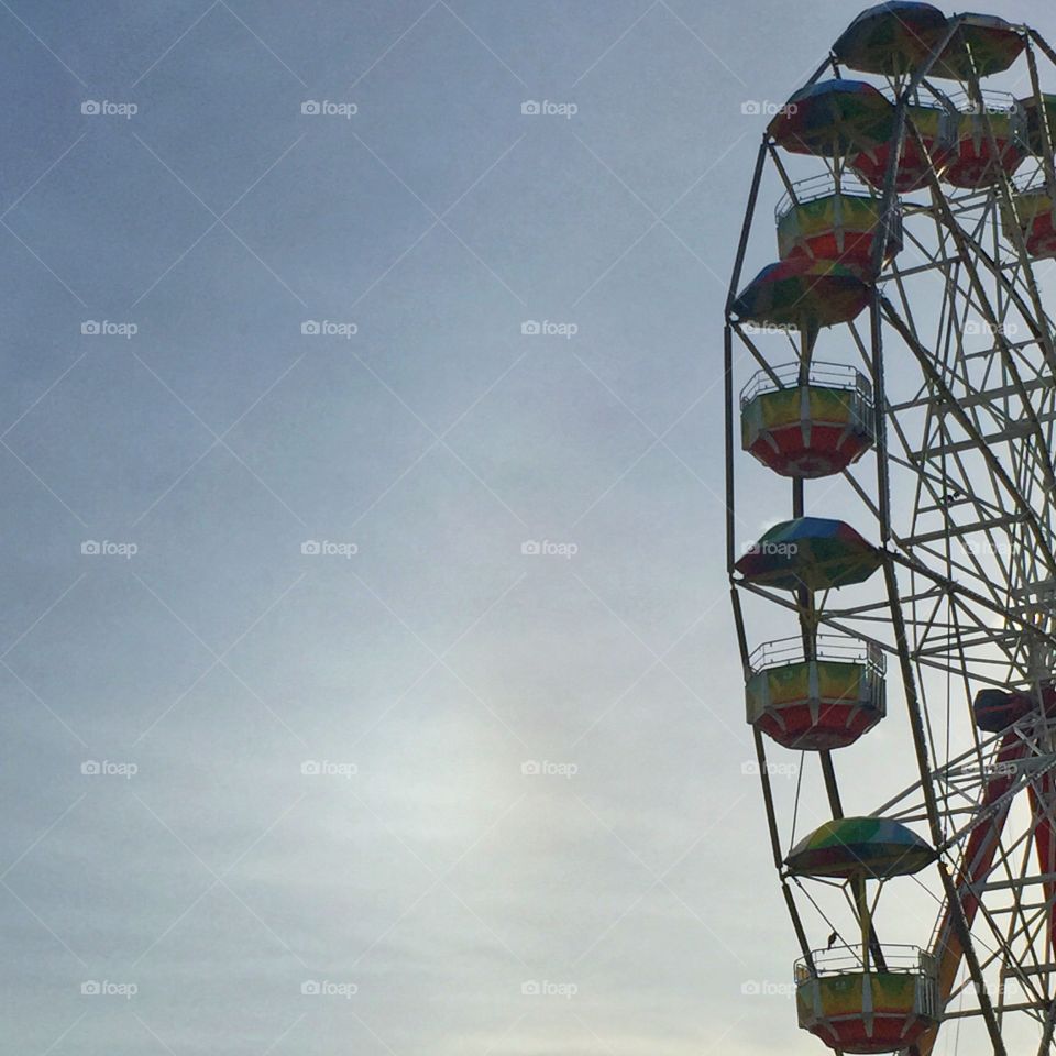 Ferris Wheel. Childhood memory 