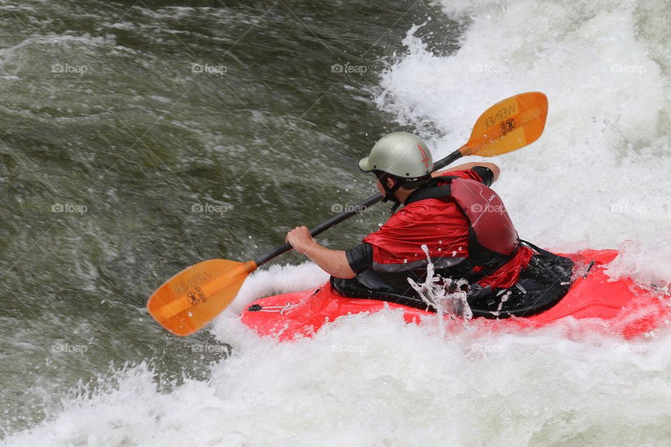 Whitewater kayak