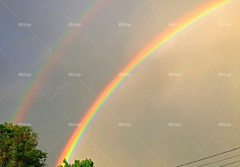 Double rainbow