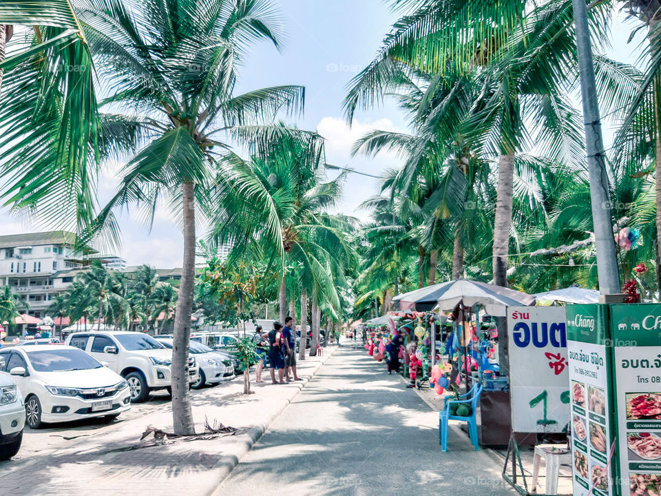 Thailand Pattaya beach... 💙