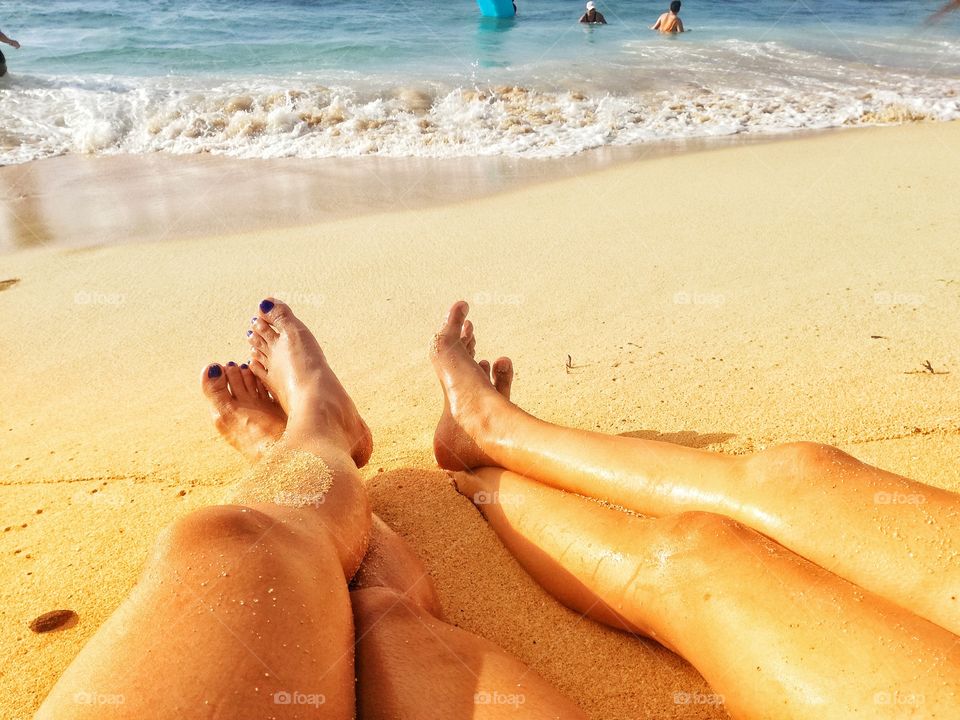 Beachin' with your beach friend! 🍃🌊