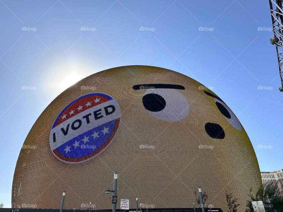 The Sphere - The Postcard from Earth - I voted! 