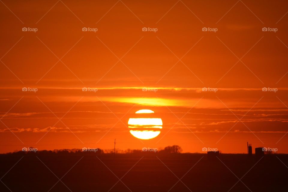 Sunset North Dakota 2