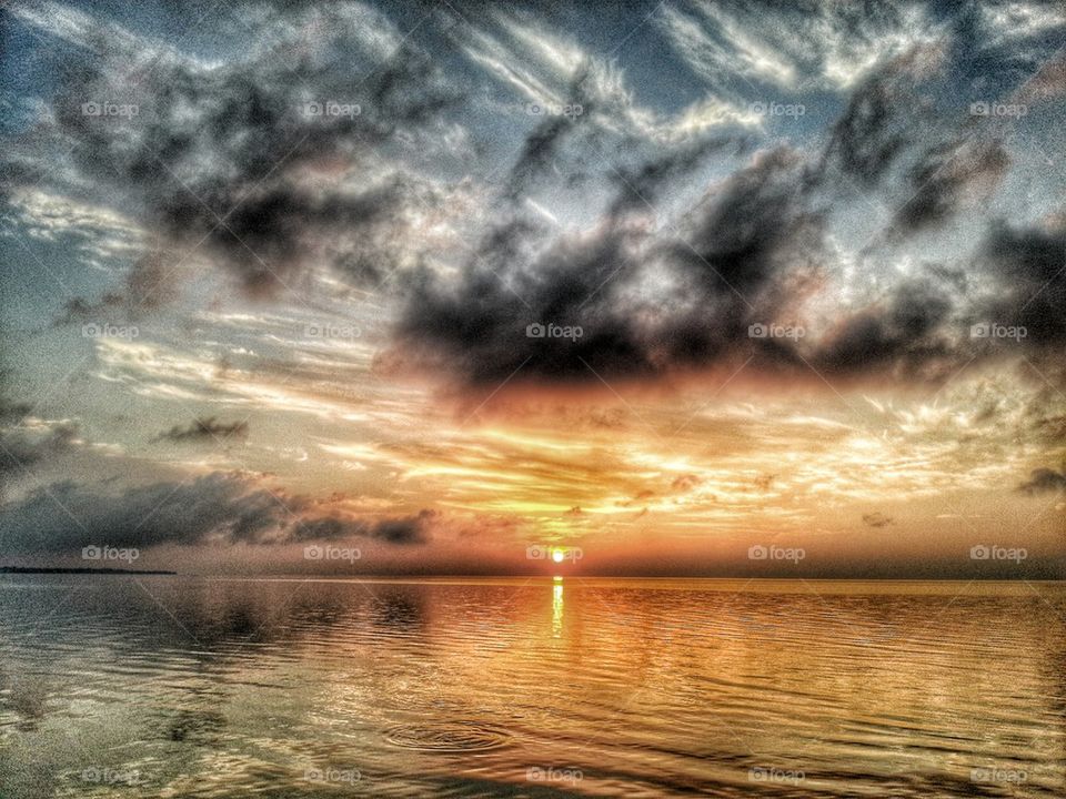 Sunrise over Tampabay 