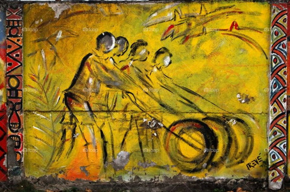 São Tomé street art