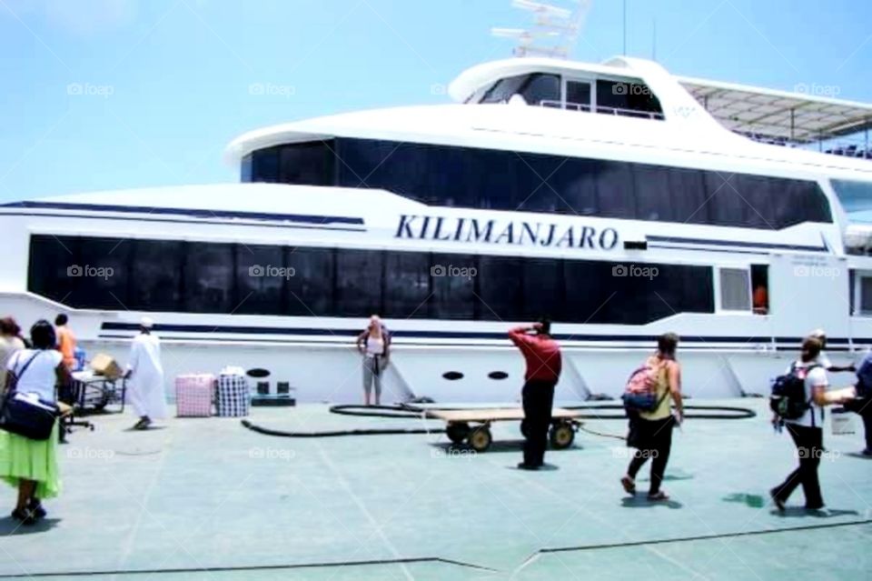 Ferry to Dar es Salaam