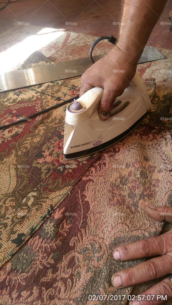 Working Hands Up Close